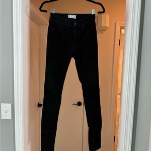 Free People Black Skinny Jeans